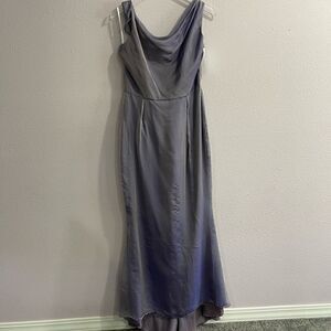 Siri Gowns Violet Silk Chiffon Concerto Gown Style 9305 Sz 12